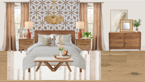 Non Luxury Boho Bedroom