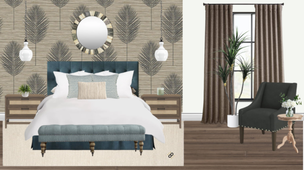 Non Luxury Coastal Bedroom