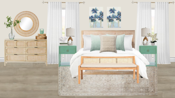 Non Luxury Coastal Bedroom