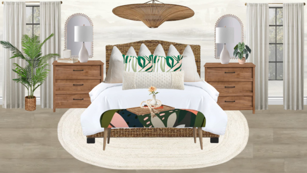 Non Luxury Coastal Bedroom
