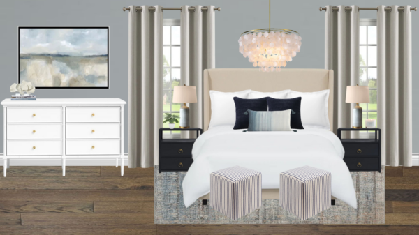 Non Luxury Coastal Bedroom