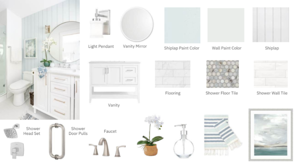 Coastal Bathroom Renovation