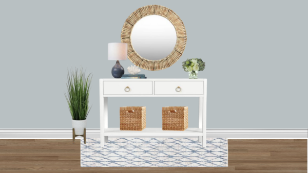 Non Luxury Coastal Entrance Foyer
