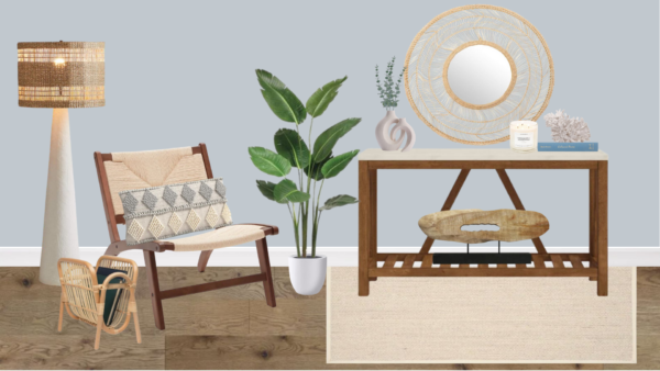 Non Luxury Coastal Entrance Foyer