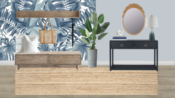Non Luxury Coastal Entrance Foyer