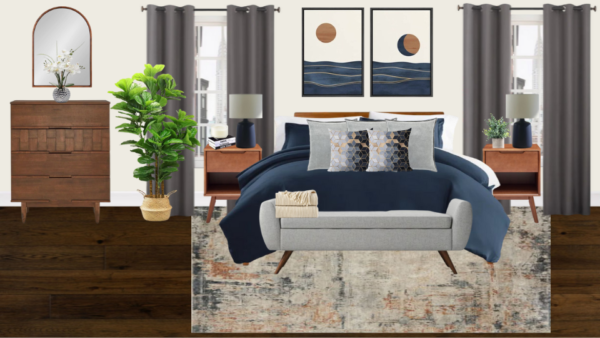 Non Luxury Coastal Living Room