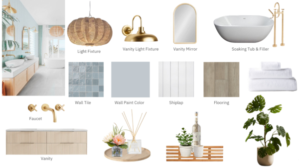 Luxury Coastal Bathroom Renovation