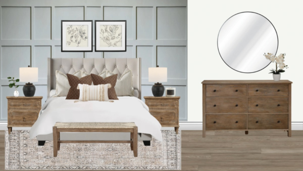 Non Luxury Farmhouse Bedroom