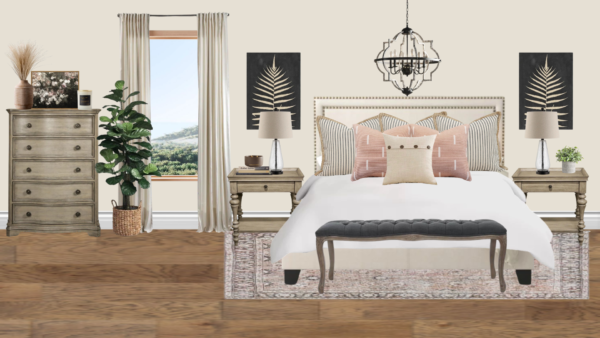 Non Luxury Farmhouse Bedroom