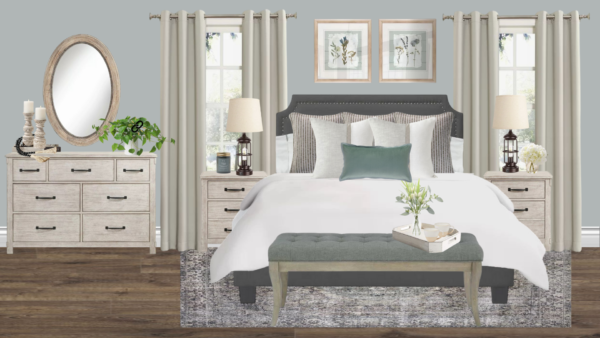Non Luxury Farmhouse Bedroom