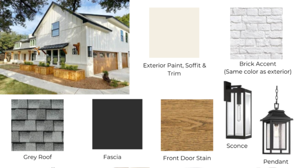 Mid Range Farmhouse Exterior Renovation