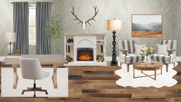 Non Luxury Farmhouse Office