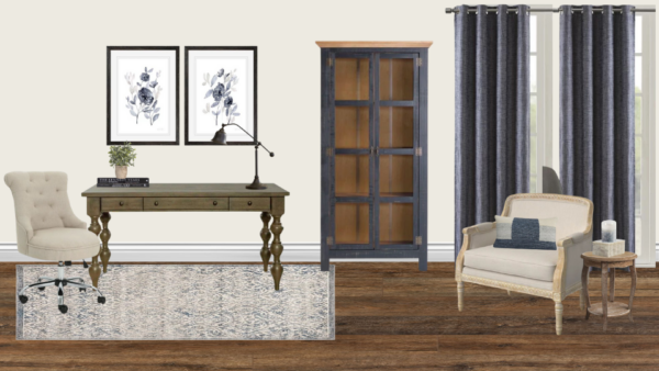 Non Luxury Farmhouse Office