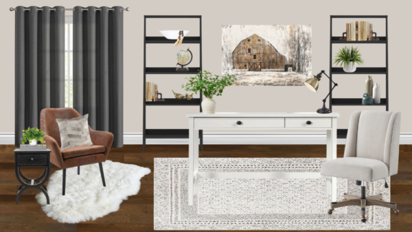 Non Luxury Farmhouse Office