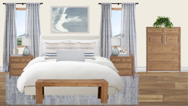 Luxury Coastal Bedroom