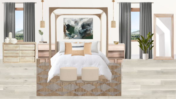 Luxury Coastal Bedroom