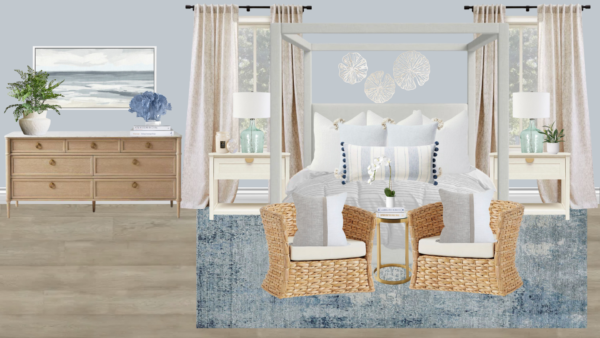 Luxury Coastal Bedroom