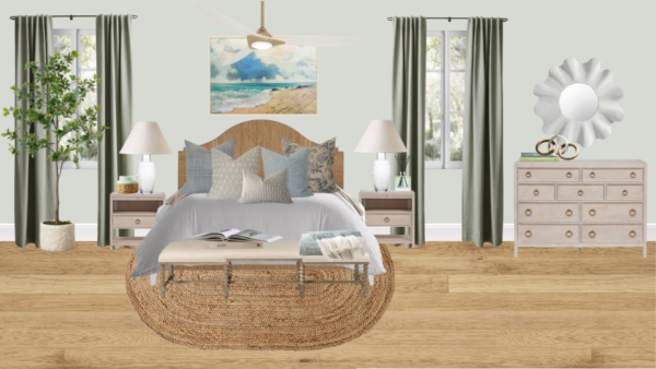 Luxury Coastal Bedroom
