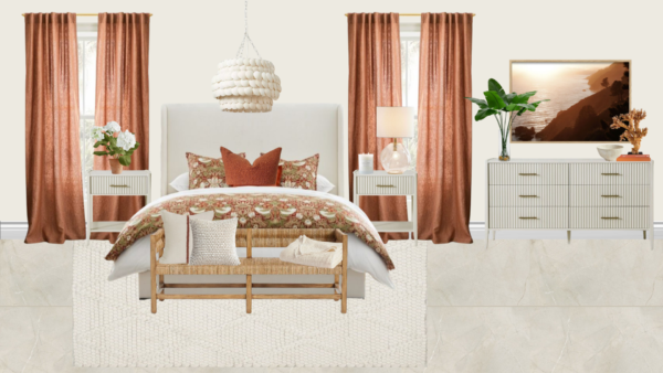 Luxury Coastal Bedroom