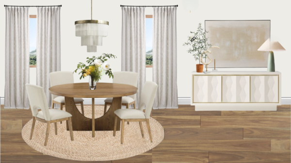 Luxury Coastal Breakfast Nook