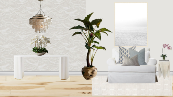 Luxury Coastal Entrance Foyer