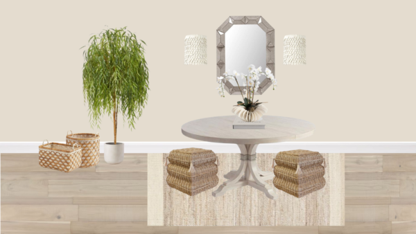 Luxury Coastal Entrance Foyer