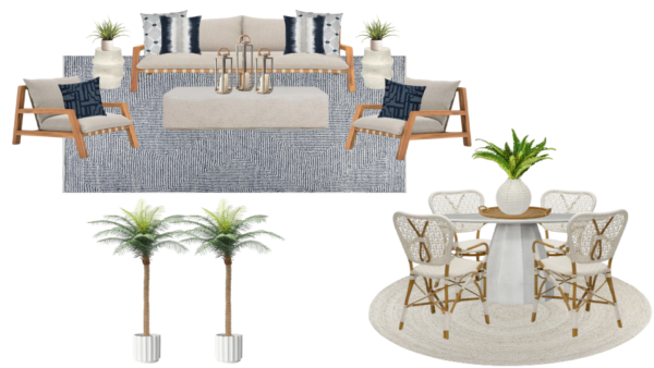 Luxury Coastal Patio