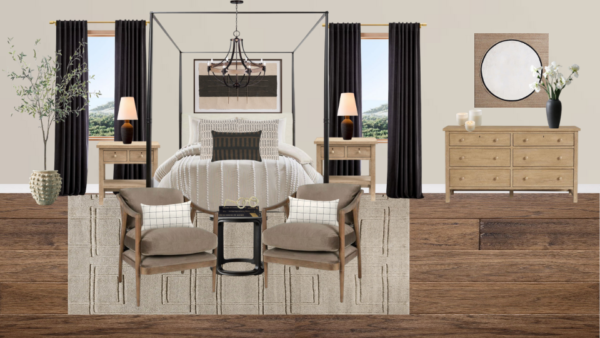 Luxury Farmhouse Bedroom