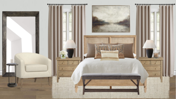 Luxury Farmhouse Bedroom