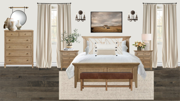 Luxury Farmhouse Bedroom