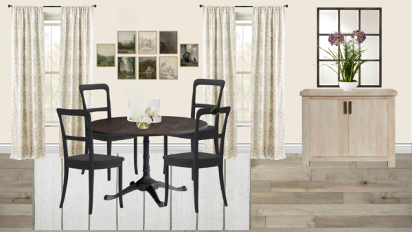Luxury Farmhouse Breakfast Nook