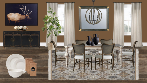Luxury Farmhouse Dining Room