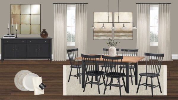 Luxury Farmhouse Dining Room