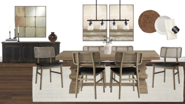 Luxury Farmhouse Dining Room