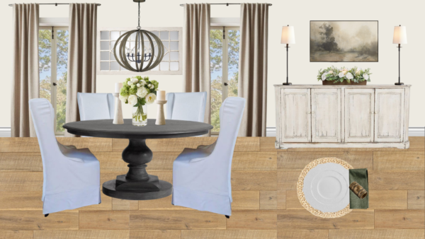 Luxury Farmhouse Dining Room