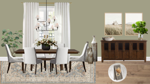 Luxury Farmhouse Dining Room