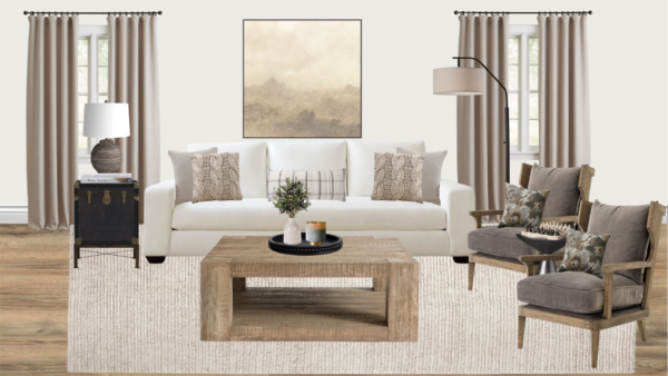 Luxury Farmhouse Living Room