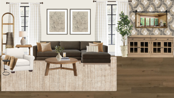 Luxury Farmhouse Living Room