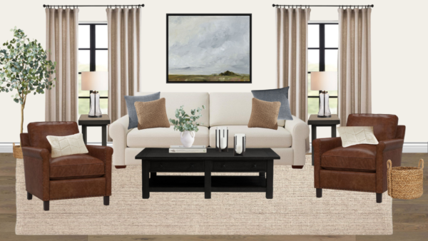 Luxury Farmhouse Living Room