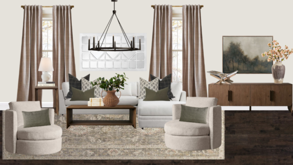 Luxury Farmhouse Living Room