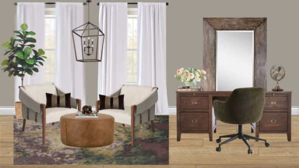 Luxury Farmhouse Office