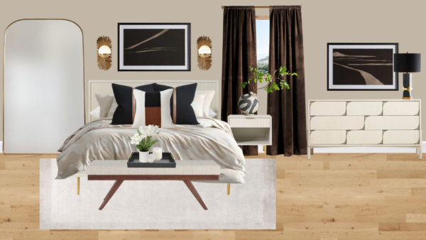 Luxury Mid Century Bedroom