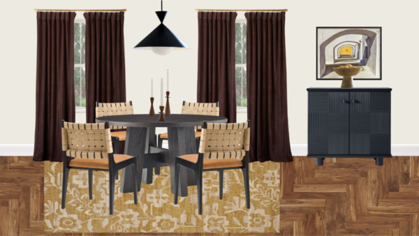 Luxury Mid Century Breakfast Nook