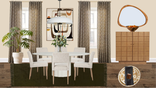 Luxury Mid Century Dining Room