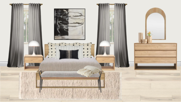 Luxury Scandinavian Bedroom