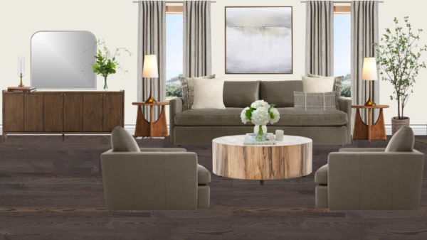 Luxury Traditional Living Room