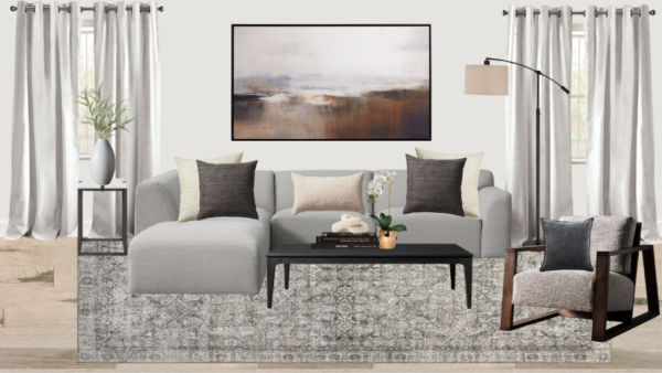 Luxury Traditional Living Room