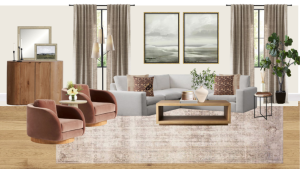 Luxury Traditional Living Room