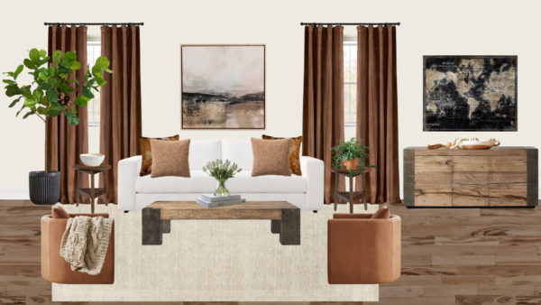 Luxury Traditional Living Room