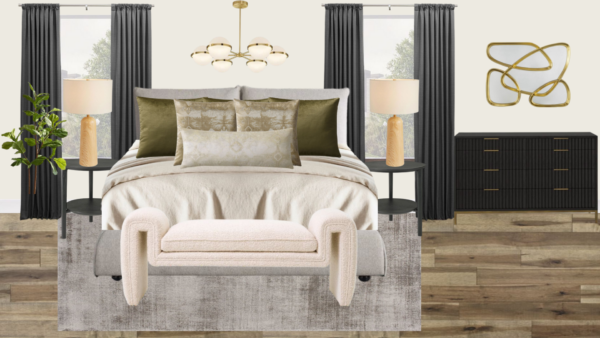 Luxury Transitional Bedroom